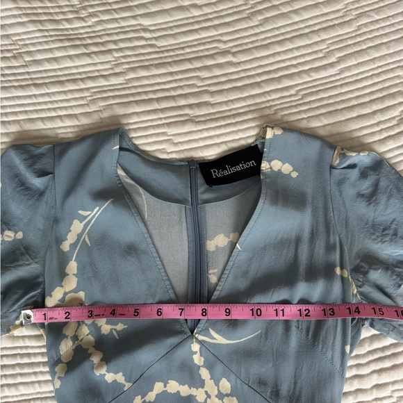 Realisation Par Blue Floral Dress - Picture 10 of 10